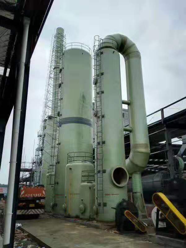 玻璃钢锅炉脱硫塔-适用于锅炉环境-高效净化-稳定运行